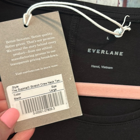 NWT Everlane The Supima® Form Crew Neck Tee - Picture 8 of 12